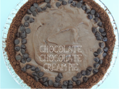 Chocolate Chocolate Cream Pie